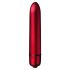 Scarlet Velvet - Mini Lippenstift-Vibrator (10 rhythmisch) - Rot