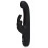 Happyrabbit G-Spot Slim - wasserdichter Vibrator mit Klitorisarm (schwarz)