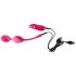 Palline dell'amore SMILE - Uovo vibrante ricaricabile da 82g con telecomando (rosa)