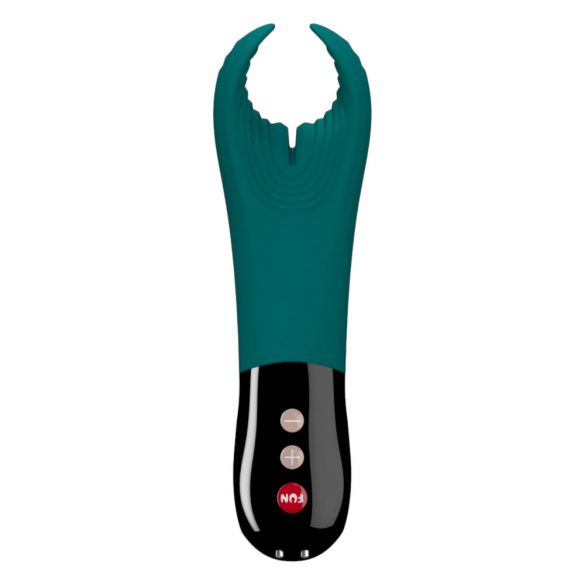 Fun Factory Manta - vibrator pentru gland (turcoaz-negru)