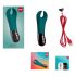 Fun Factory Manta - vibreur pour gland (turquoise-noir)