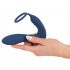 You2Toys Prostata Plug - Akkubetriebener, funkgesteuerter Analvibrator mit Penisring (Blau)