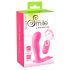 SMILE G-Spot Panty - презареждащ се, радиоуправляем прикрепящ се вибратор (розов)