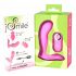 SMILE G-Spot Panty - wiederaufladbarer, drahtloser Anlegevibrator (Pink)