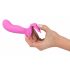 SMILE G-Spot Panty - wiederaufladbarer, drahtloser Anlegevibrator (Pink)