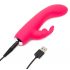 Happyrabbit Mini Kanin - uppladdningsbar vibrator (rosa)