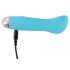 Vibratore Mini Blu per Punto G Cuties - Ricaricabile (turchese)