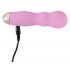 Cuties Mini Ros - uppladdningsbar, vågig vibrator (rosa)