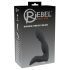 Rebel - Battery-Powered Penis Prostate Vibrator (Black)