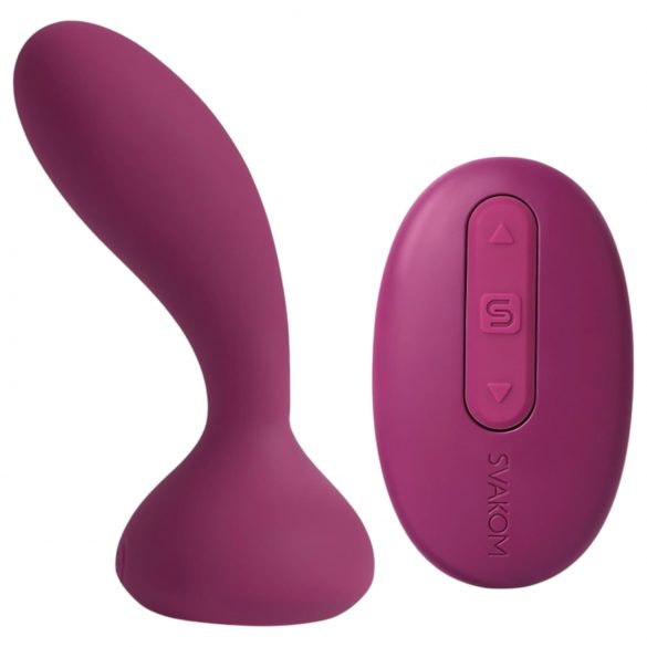 Svakom Julie - Rechargeable Wireless Prostate Vibrator (Purple)