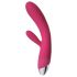 Svakom Angel – Vibromasseur étanche avec chauffage et branche pour clitoris (rouge)