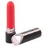 You2Toys - Akkubetriebener Lippenstift-Vibrator (Rot-Schwarz)