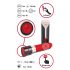 You2Toys - Rechargeable Lipstick Vibrator (Red-Black)