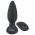 Black Velvet - Rechargeable Wireless Anal Vibrator (Black)