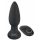 Velours Noir - vibromasseur anal pulsant sans fil (noir)