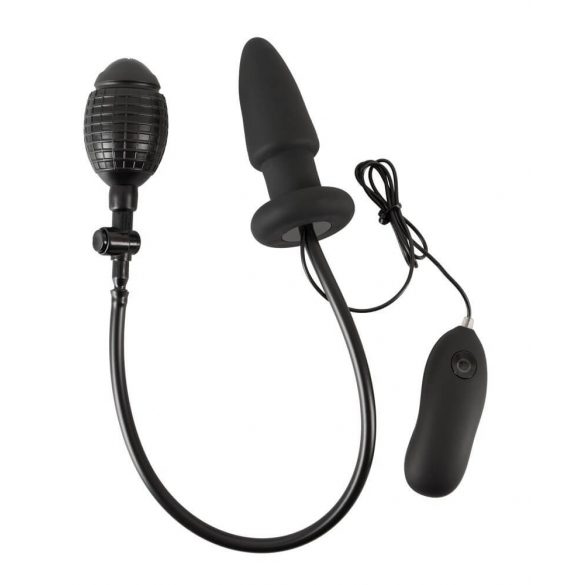 You2Toys - Inflatable Anal Expander Vibrator (Black)