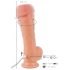 Realistixxx Latin Dancer - Rechargeable, Rotating Realistic Vibrator (Natural)