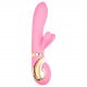 G-Vibe GRabbit - rechargeable, 3-motor G-spot vibrator (pink)