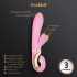 G-Vibe GRabbit - Rechargeable, 3-Motor G-Spot Vibrator (Pink)