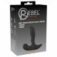 Rebel - radijski ogrevani vibrator za masažo prostate (črn)