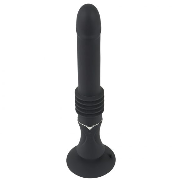 You2Toys Fucking Machine - Rechargeable Suction-Cup Thrusting Vibrator (Black)