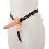 You2Toys - Strap-On - wibrator strap-on z akumulatorem (naturalny)