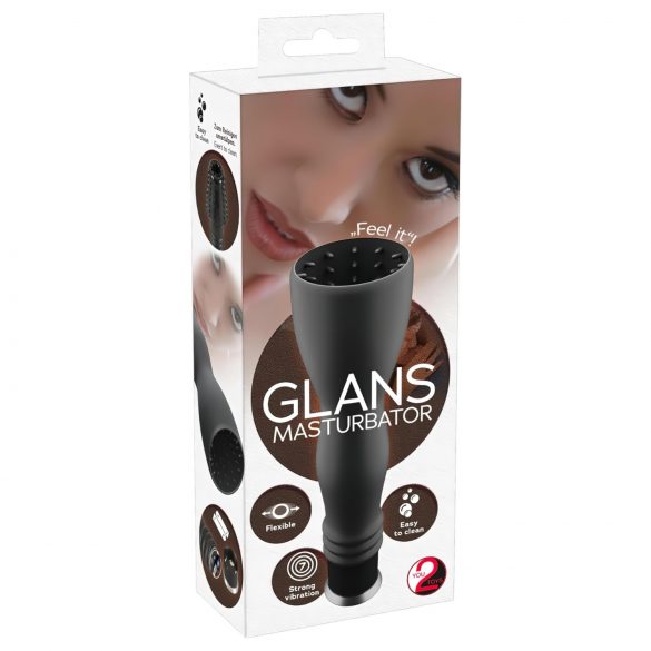 You2Toys - Glans - Glans Vibrator (Black)