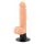 Vibrator realist cu ventuză Nature Skin M - natural