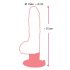 Nature Skin M Realistic Suction Cup Vibrator (Natural)