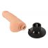 Nature Skin M Realistic Suction Cup Vibrator (Natural)