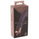 You2Toys Elegant Flexy - punjivi, nabrani vibrator za G-točku (tamnoljubičasti)