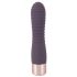 You2Toys Elegant Flexy - oplaadbare, geribbelde G-spot vibrator (donkerpaars)