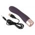 You2Toys Elegant Flexy - oplaadbare, geribbelde G-spot vibrator (donkerpaars)