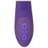 Smile Pearl - Rechargeable, Beaded, Clitoral Arm Thrusting Vibrator (Purple)