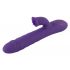 Smile Pearl – nabíjací, rotačný vibrátor s ramienkom na klitoris a posuvom (fialový)