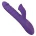 Smile Pearl – nabíjací, rotačný vibrátor s ramienkom na klitoris a posuvom (fialový)