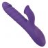 Smile Pearl - Rechargeable, Beaded, Clitoral Arm Thrusting Vibrator (Purple)