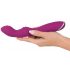 SMILE - flexibler A- und G-Punkt Vibrator (pink)