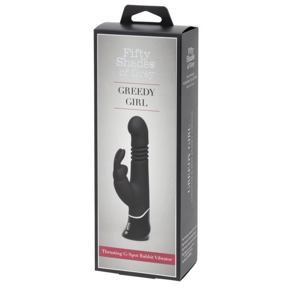 Vibrator Greedy Girl în culoare negru