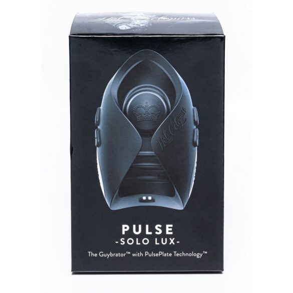 Hot Octopuss Pulse Solo Lux - Battery-Powered, Wireless Masturbator (Black)