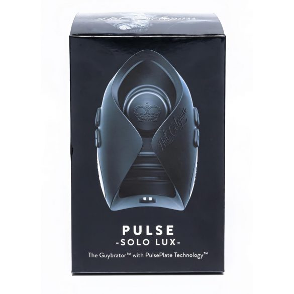 Hot Octopuss Pulse Solo Lux - Battery-Powered, Wireless Masturbator (Black)