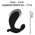 You2Toys - oppompbare vibrator met afstandsbediening (zwart)