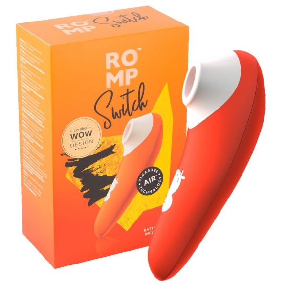 ROMP Switch - luchtgolven clitoris stimulator (oranje)