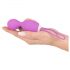 SMILE Love Ball - Rechargeable, Wireless Rotating Vibrating Egg (Purple)