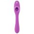 You2Toys - 2-Function Vibe - Rechargeable Clitoral and Vaginal Vibrator (Purple)