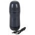 Rebel - 2-in-1 Suction and Vibrating Masturbator (Black)