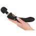 Cleopatra Wand - Rechargeable Waterproof Massager (Black)