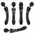 Cleopatra Wand - Rechargeable Waterproof Massager (Black)