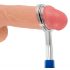 You2Toys Loop - Metal Glans Vibrator (Silver-Blue)