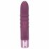 Vibrator G-spot cu stimulator clitoridian și acumulator - violet